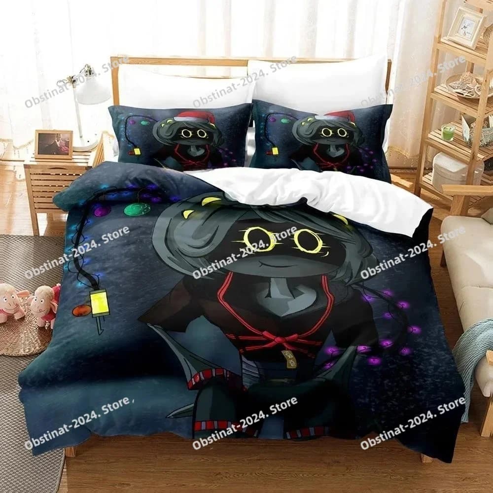 Cartoon Copripiumino Federa Murder Droni Set di biancheria da letto Per adulti Ragazzi Ragazze Decorazione camera da letto Regalo Singolo Doppio King Size