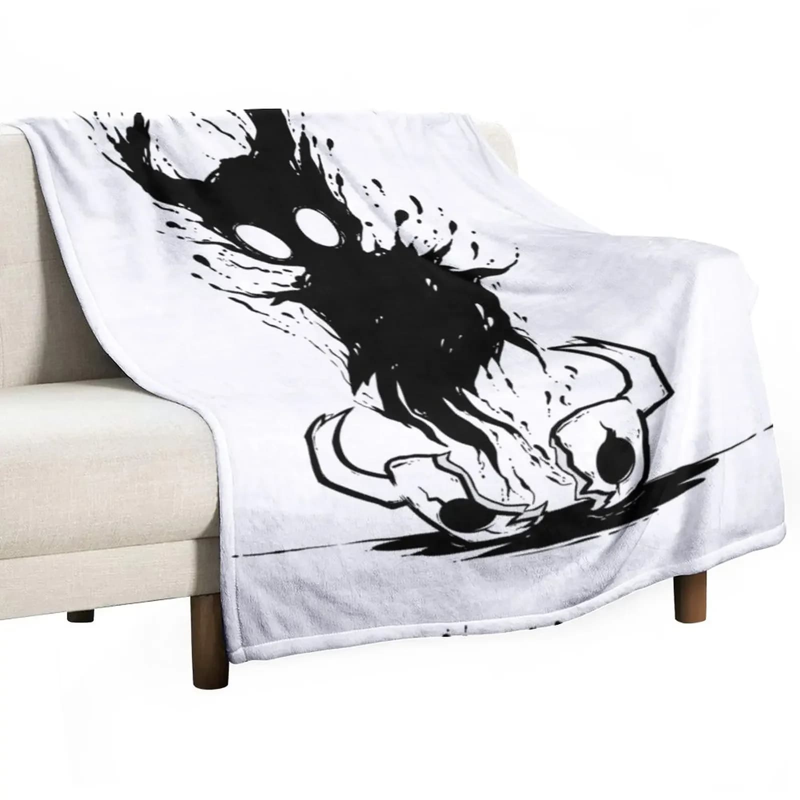Hollow Void [Hollow Knight] coperta morbida Plaid Shaggy coperta coperta di flanella