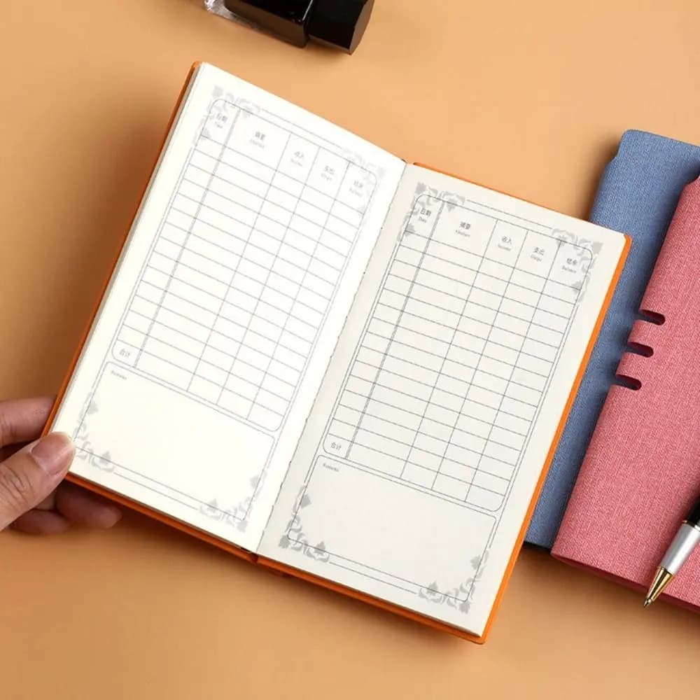 Wages Salaries Saving Money Account Tracker Notebook Household Finance Planner Expense Ledger Book A6 Business Bookkeeping Book