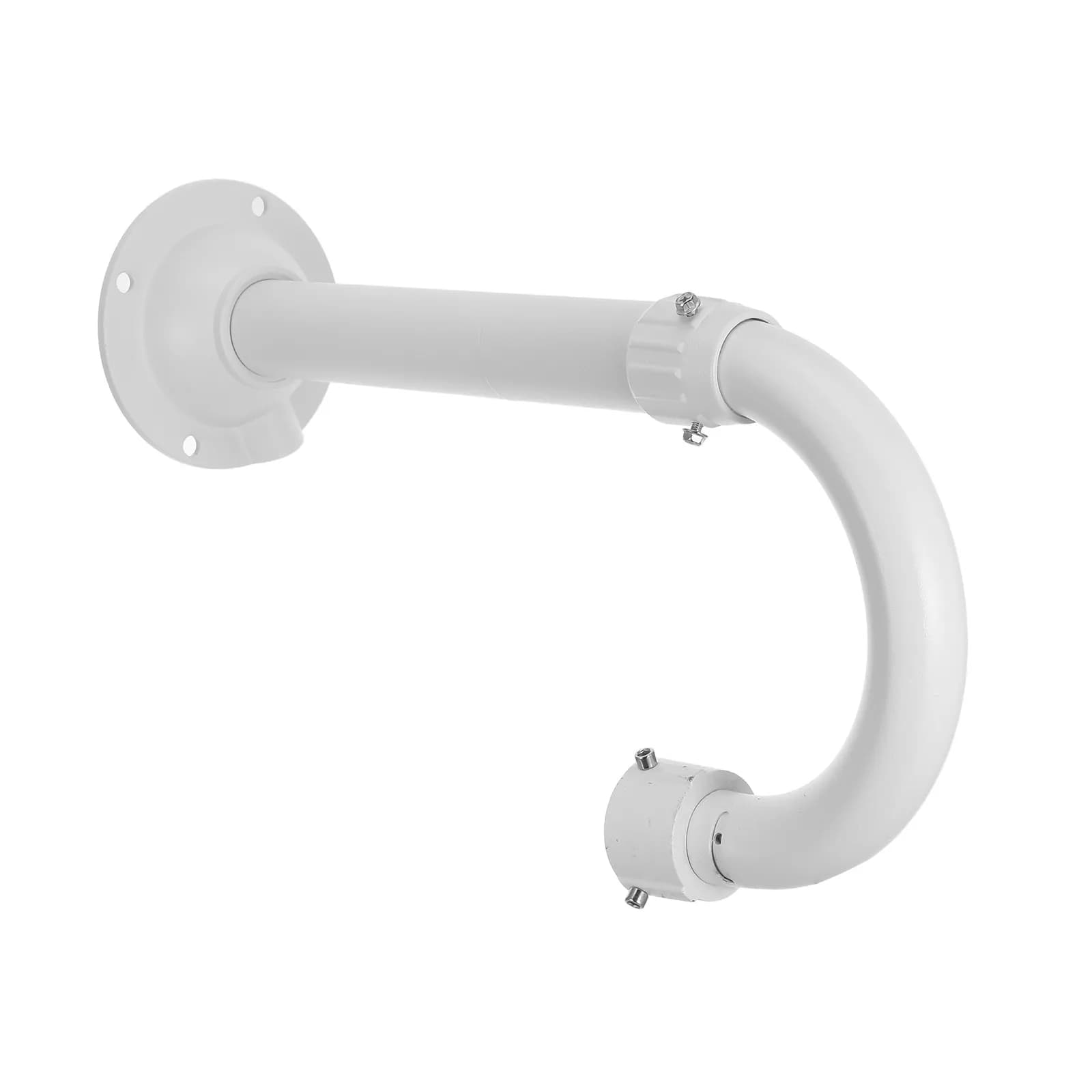 Aluminum Telescopic Camera Mount 45Mm Extendable Security Camera Wall Bracket Adjustable Surveillance Pole Indoor Outdoor Use