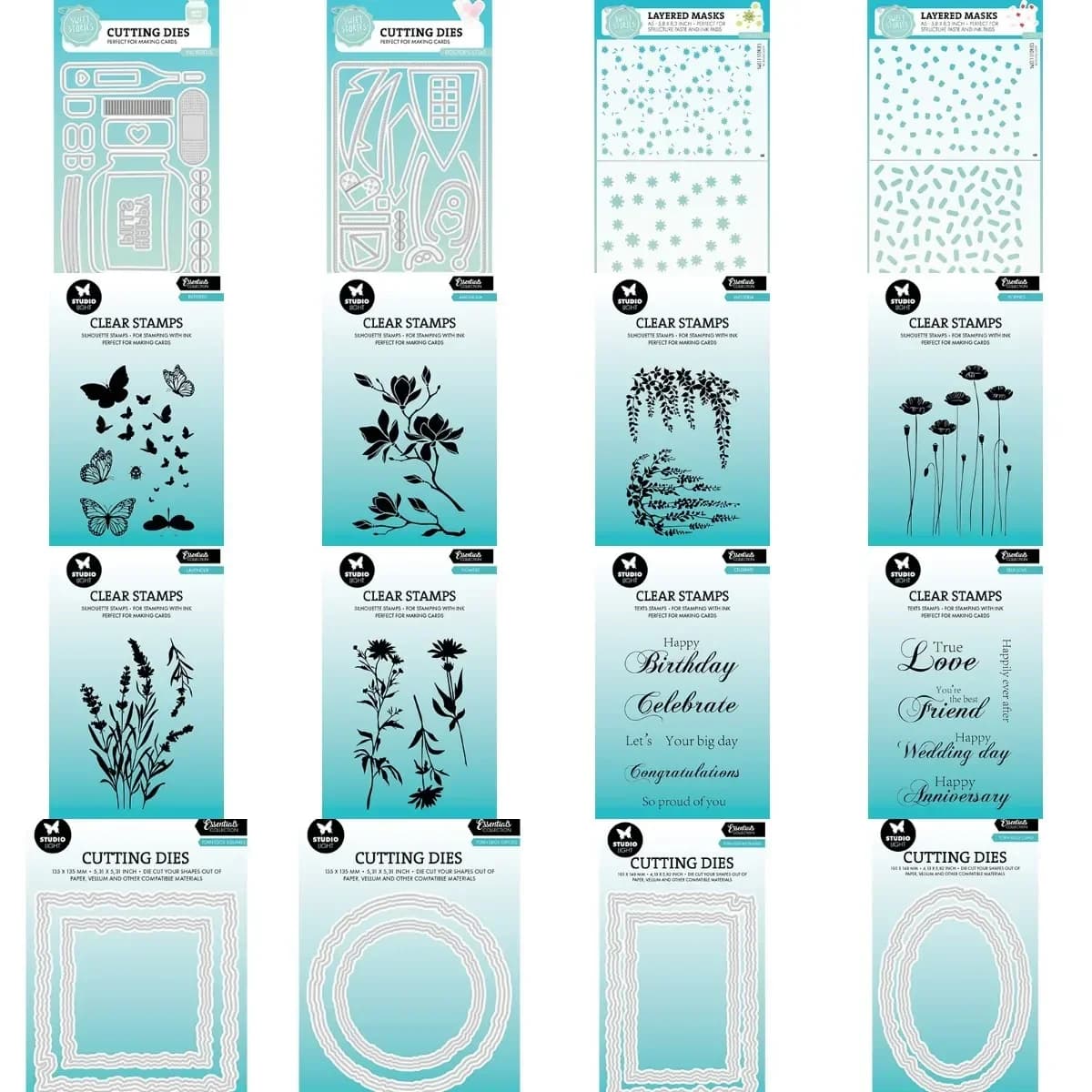 Benda adesiva farfalla di loto 2024 New September Dies timbri Stencil decorazione per Scrapbooking Craft Album fai da te