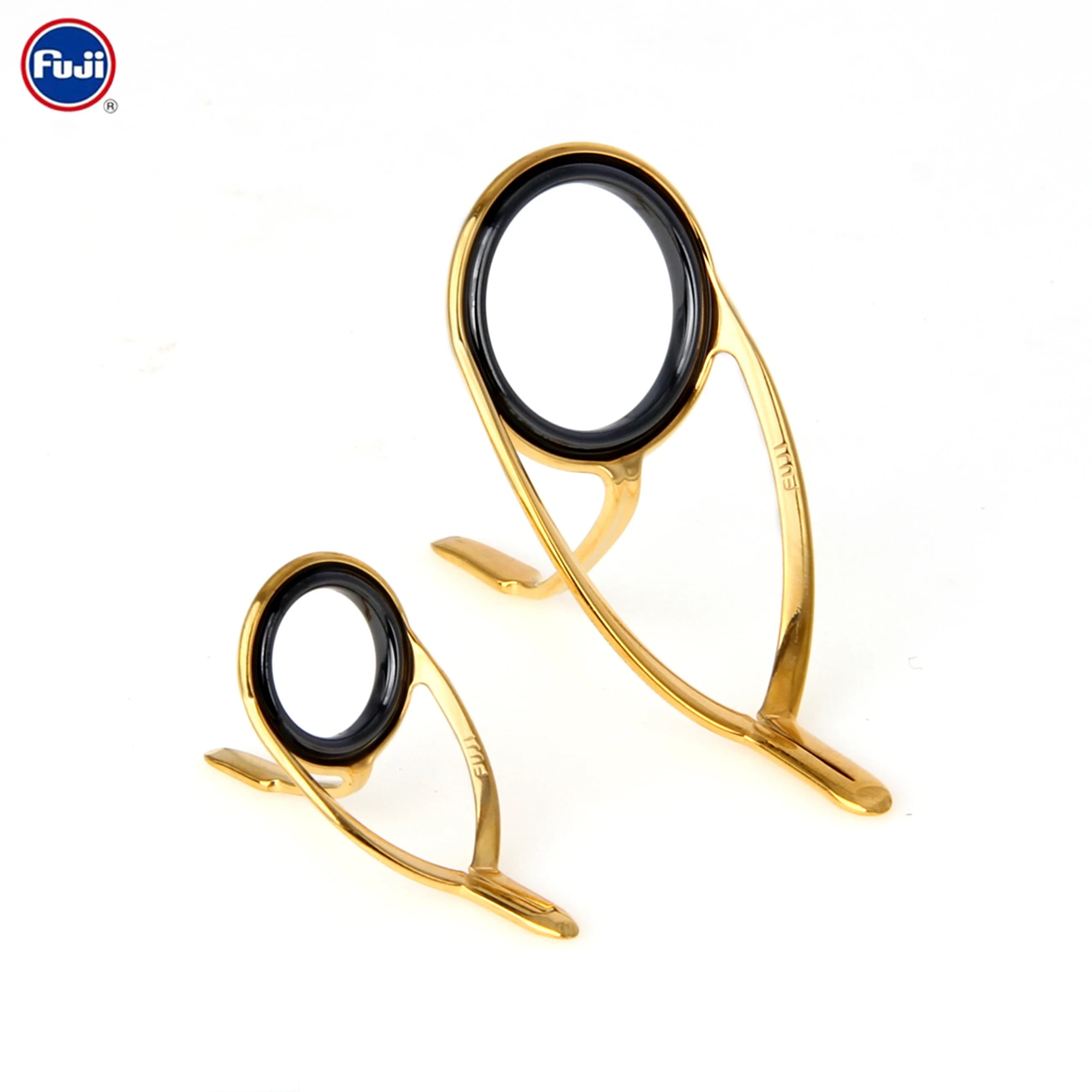 Guida originale Fuji IGKW Telaio in oro SIC Anello Stampo Telaio in acciaio inossidabile 1 pz per la riparazione di canne da pesca Spinning e Casting