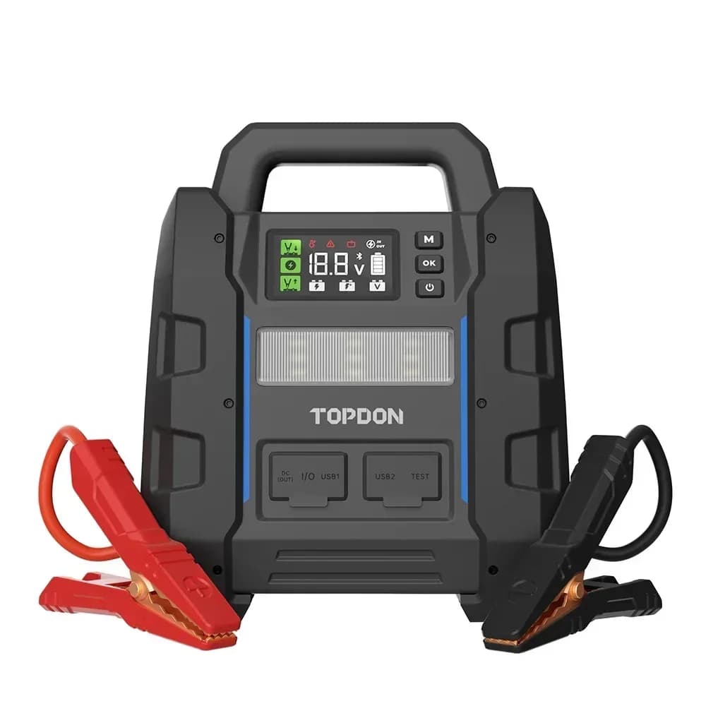 Super condensatore Jump Starter Power Bank per auto portatile Topdon V4500 Plus Batteria multifunzione Powerbank
