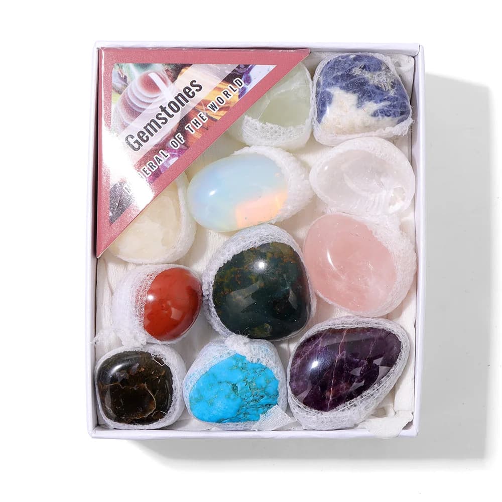 Confezione regalo minerale in pietra grezza irregolare Set Ametiste naturali Citrini Cluster Geode Confezione regalo Decorazione Ornamento Regalo di compleanno