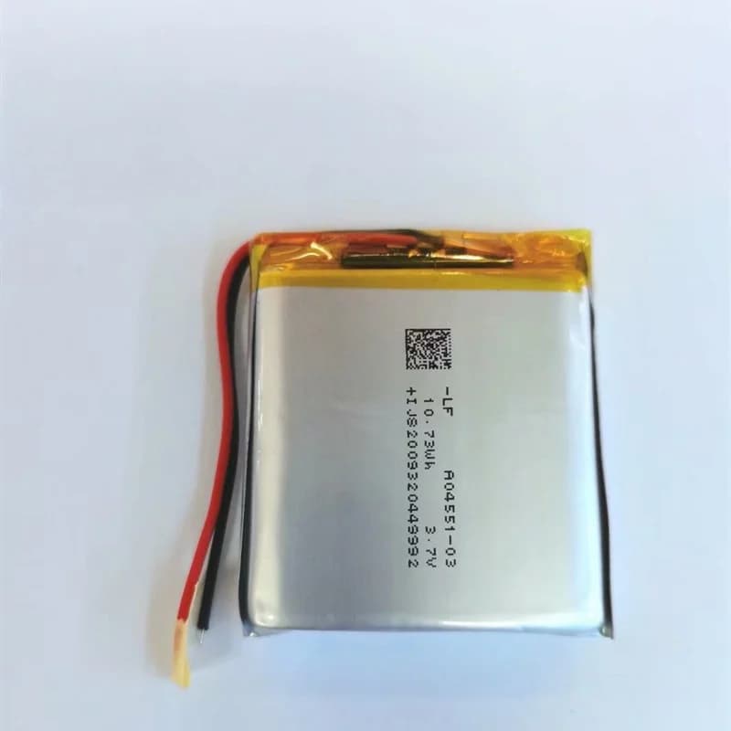Batteria ai polimeri di litio da 3,7 V 114550 3000 mAh per videocitofoni, apparecchiature di monitoraggio, scaldamani, sveglie intelligenti