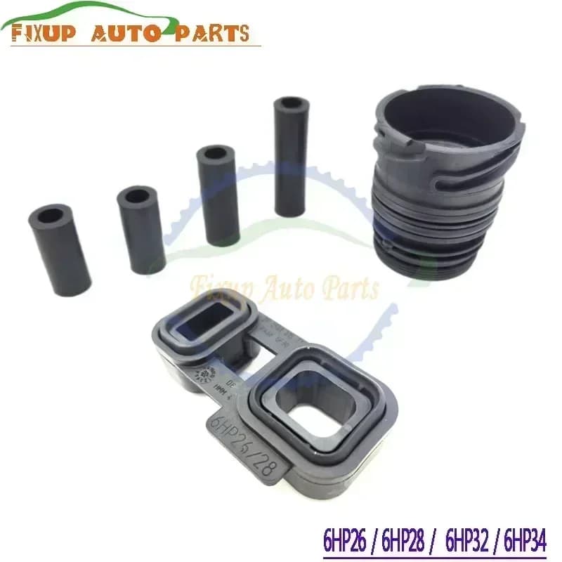 6HP26 / 28 /32 / 34 Nuovo kit di tenuta del corpo della valvola del connettore del manicotto della custodia di tenuta della trasmissione automatica originale per VW BMW AUDI LAND ROVER