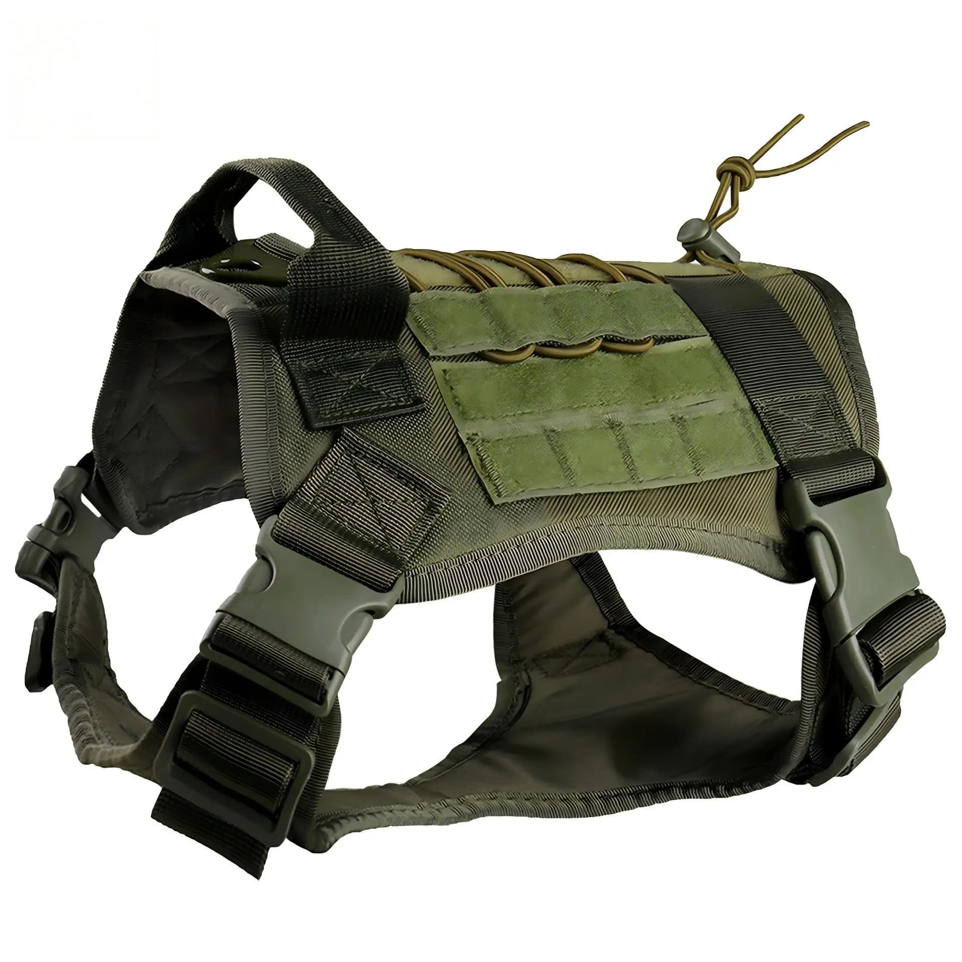 Dog Harness Clothing Tactical Nylon Waterproof Large Medium-sized Dog Vest Training Chest Harness Outdoor Anti Slip
