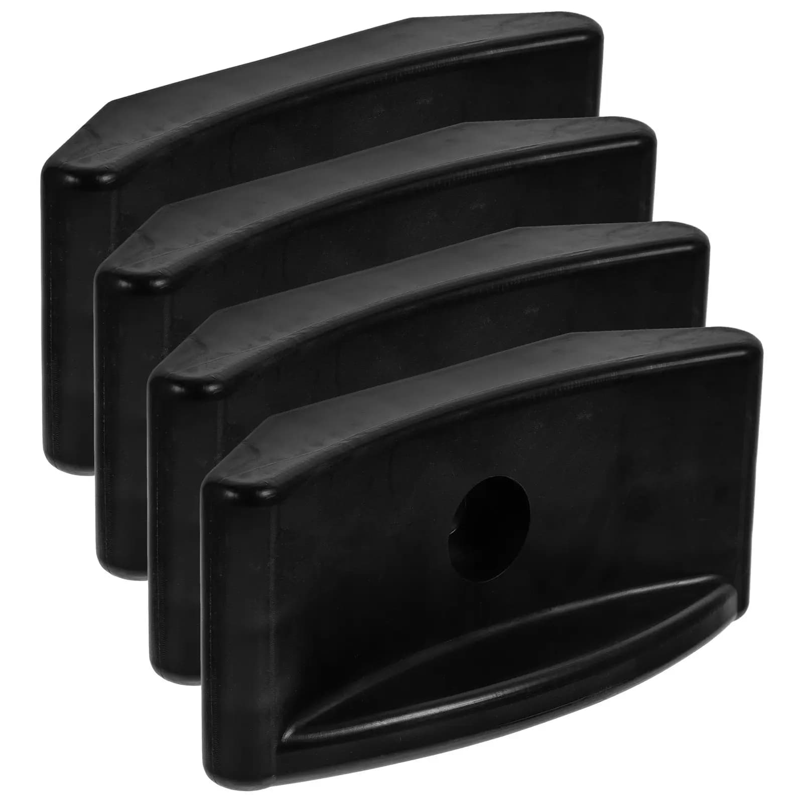 4Pcs Dumbbell Bracket Heavy-Duty Weight Rack for Indoor Use Prevents Rolling Floor Protection Lightweight Portable Dumbbell