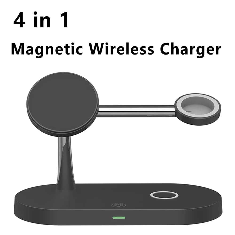 Magnetic wireless charger 3 in 1 for iPhone 16 15 14 13 12 charging station for Apple Watch 10 9 8 7 6 5 Airpods Pro 2 3