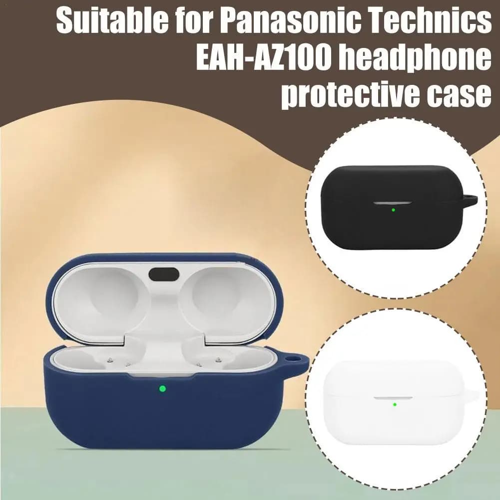 Per Technics EAH-AZ100 Custodia protettiva per auricolari Custodia protettiva per cuffie antiurto in silicone morbido