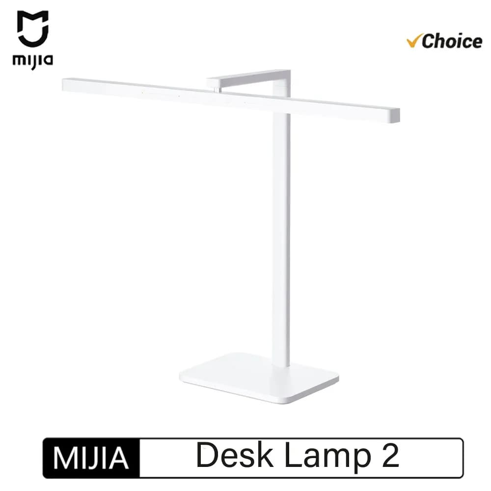 Mijia Desk Lamp 2 LED Desk Light 60cm Long Lamp Holder HyperOS Connect Adjustable Light Mode Bedroom Reading Lamp -CHINA