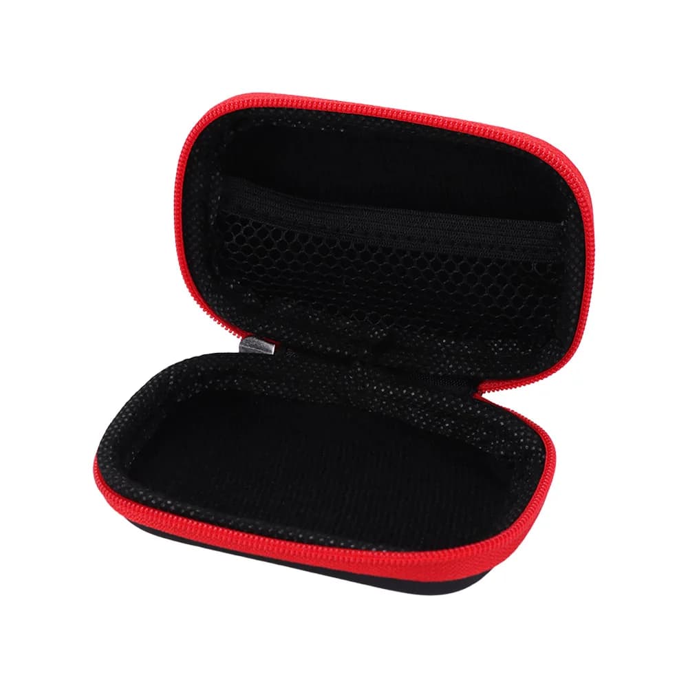 Hard EVA Pulse Oximeter Storage Bag Zipper Protective Box Fingertip Pulse Oximeter Bag Portable Strong Space