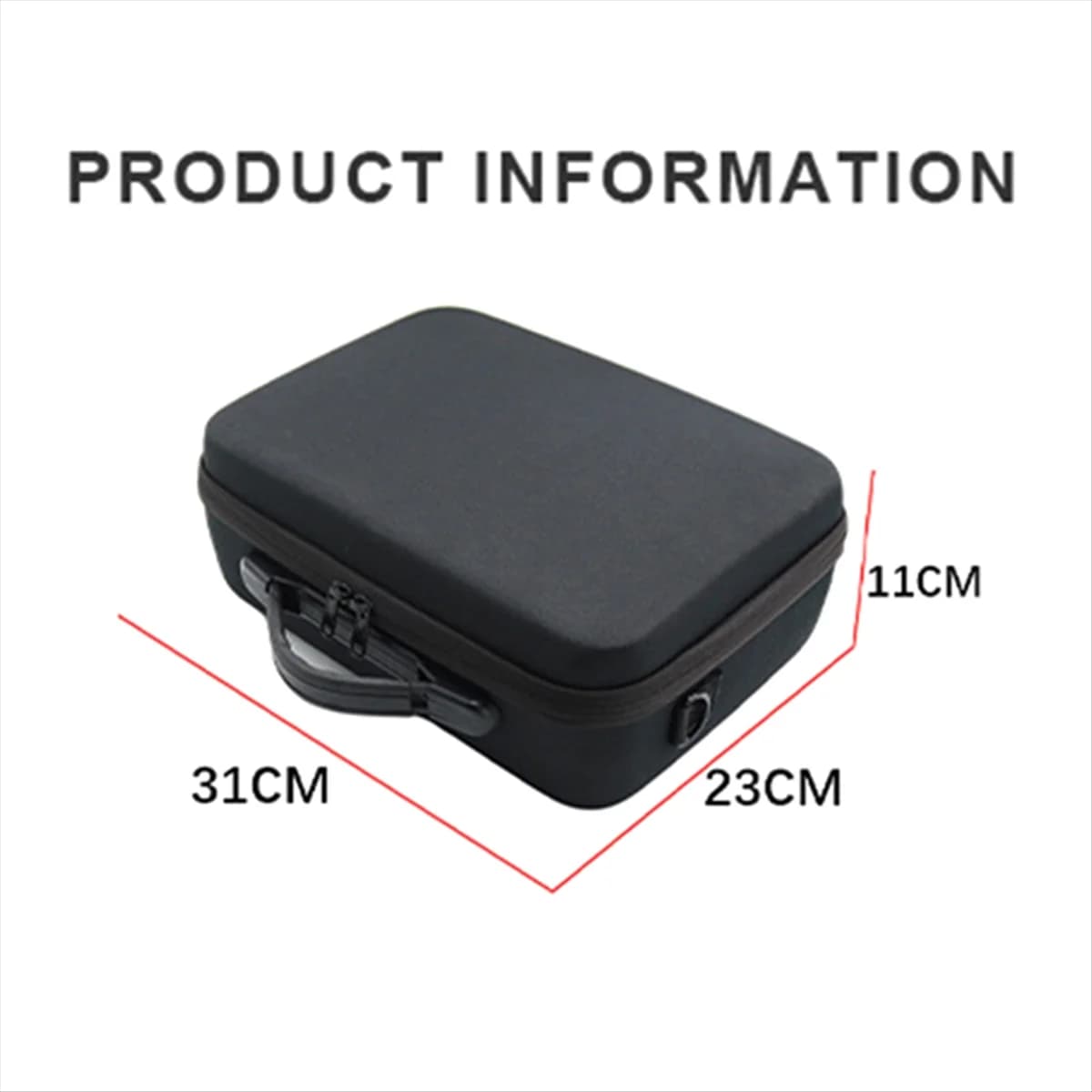 AT42 Borsa portaoggetti portatile per Mini 4 Pro Custodia da trasporto Borsa a tracolla Zaino