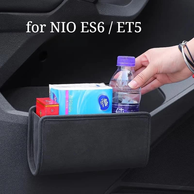Contenitore portaoggetti per auto NIO ES6 / ET5 - Cestino e organizer da portiera, accessori per modifica interni