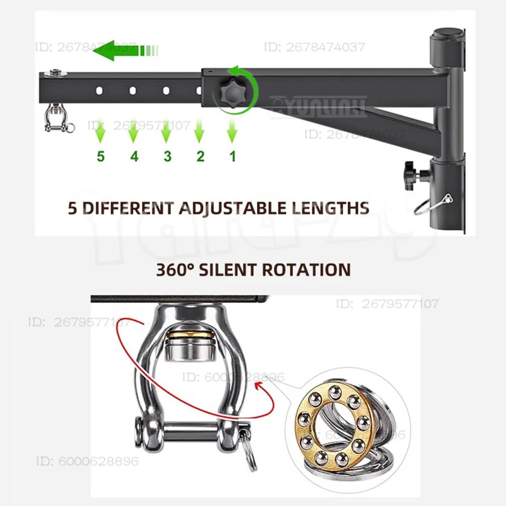 2027 boxing punching bag rack Retractable Indoor household sandbag wall hanger bracket Folding training equipment
