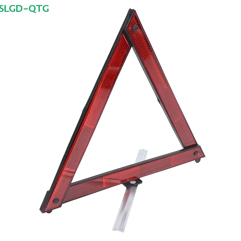 NUOVO Segnale di Stop Pieghevole a Treppiede per Auto, Triangolo di Emergenza Riflettente Rosso per Avvertimento Guasti, Segnalazione di Pericolo Riflettente