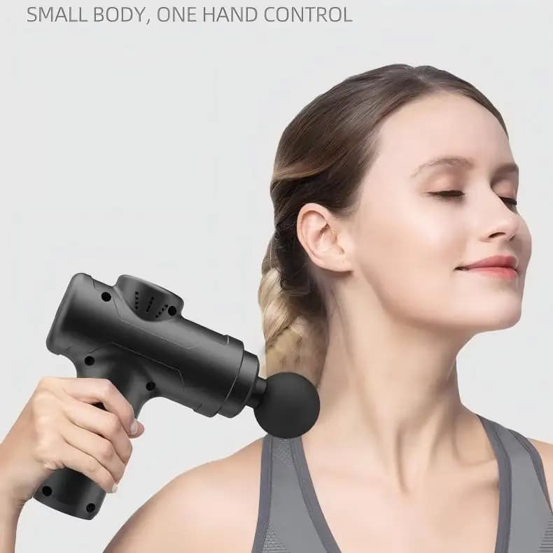 Vibration Muscle Massager Mini Handheld Electric Body Deep Massager Sports Drill Massage Gun