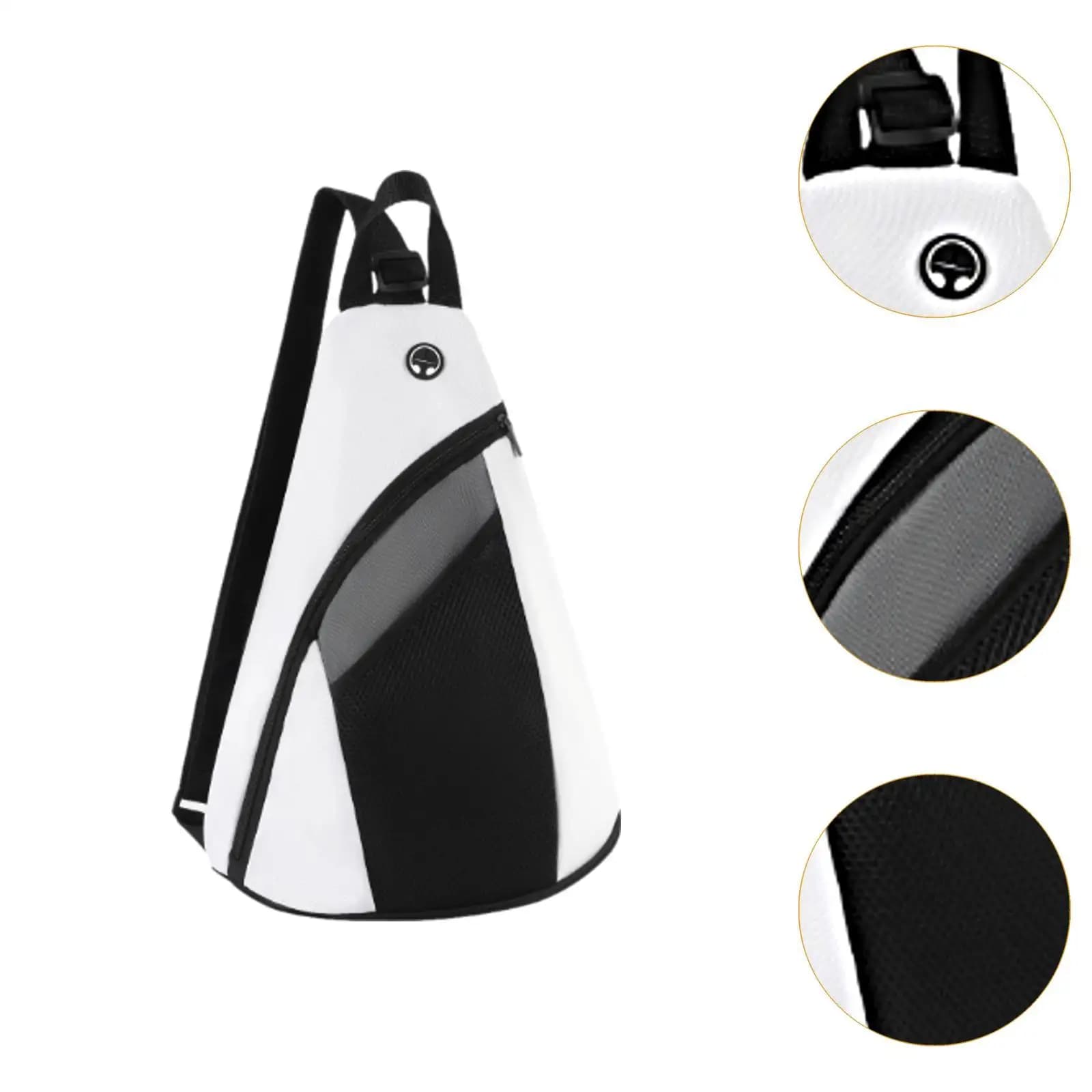 Borsa per Racchetta da Pickleball, Borsa Sportiva Multifunzione, Zaino da Tennis, Borsa a Tracolla