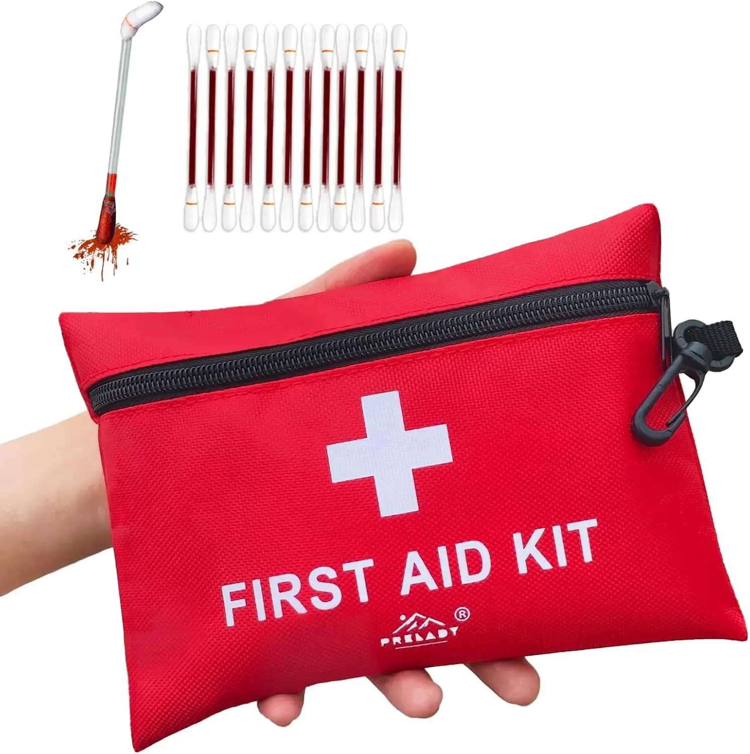 Kit di Pronto Soccorso Mini da 152 Pezzi, Formato da Viaggio, Approvato TSA per Casa, Auto, Campeggio, Escursionismo e Ufficio