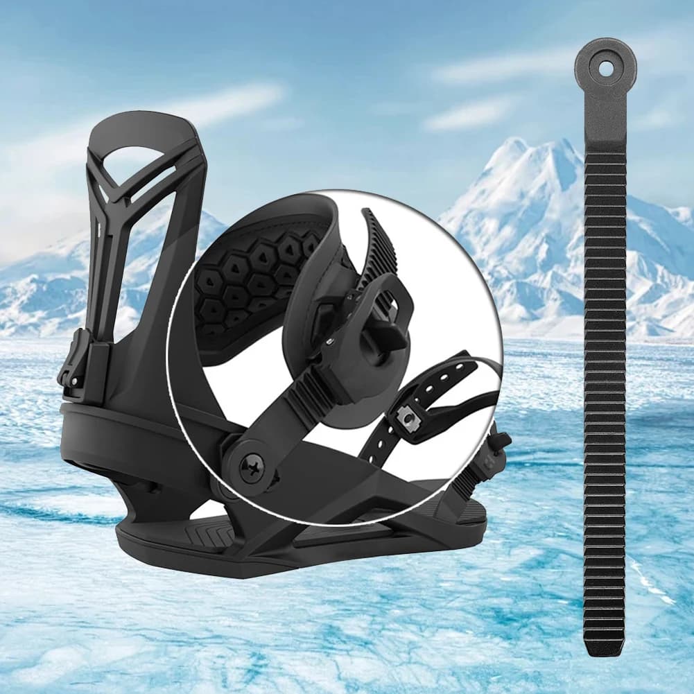 2/4 Pezzi Cinghie a Scala Regolabili per Snowboard, Cinghie per Scarpe da Pattinaggio a Rotelle e Pattini da Ghiaccio