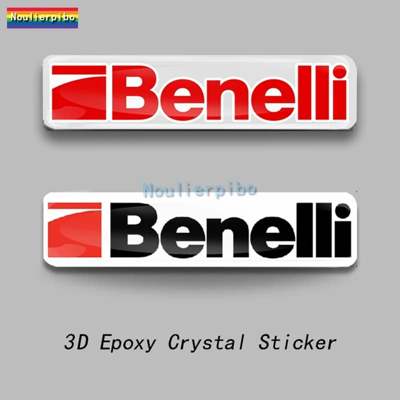 Adesivo per auto flessibile con cupola creativa stereo 3D Benelli PVC per auto casco per moto telefono cellulare forniture per ufficio decalcomania in vinile per pianoforte