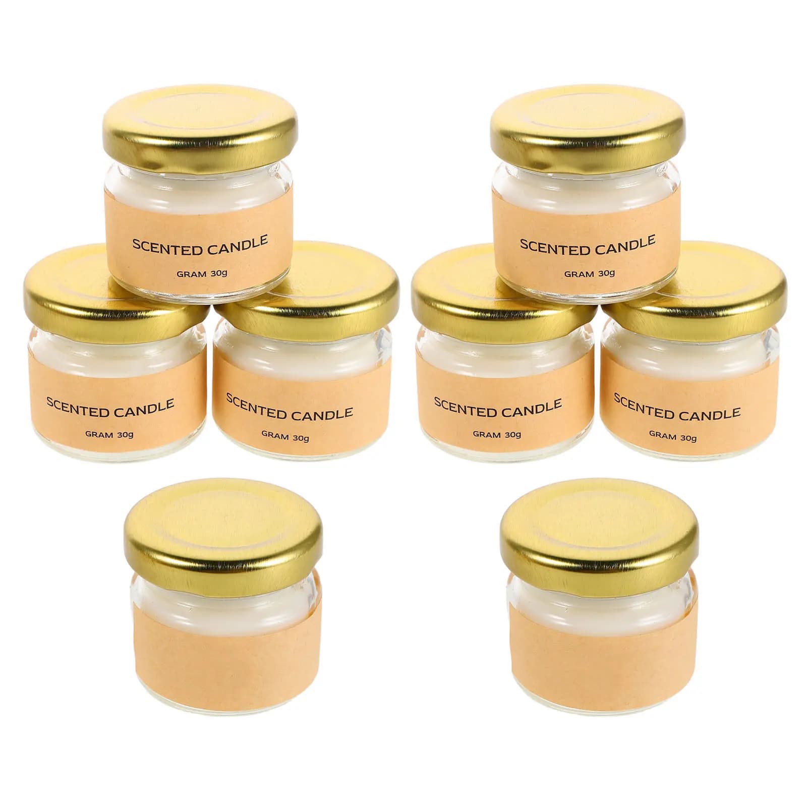 8Pcs Aromatherapy Soy Scented Candles Handmade Essential Oil Wax Bedroom Living Room Home Decor Soy Candles for Home Scented