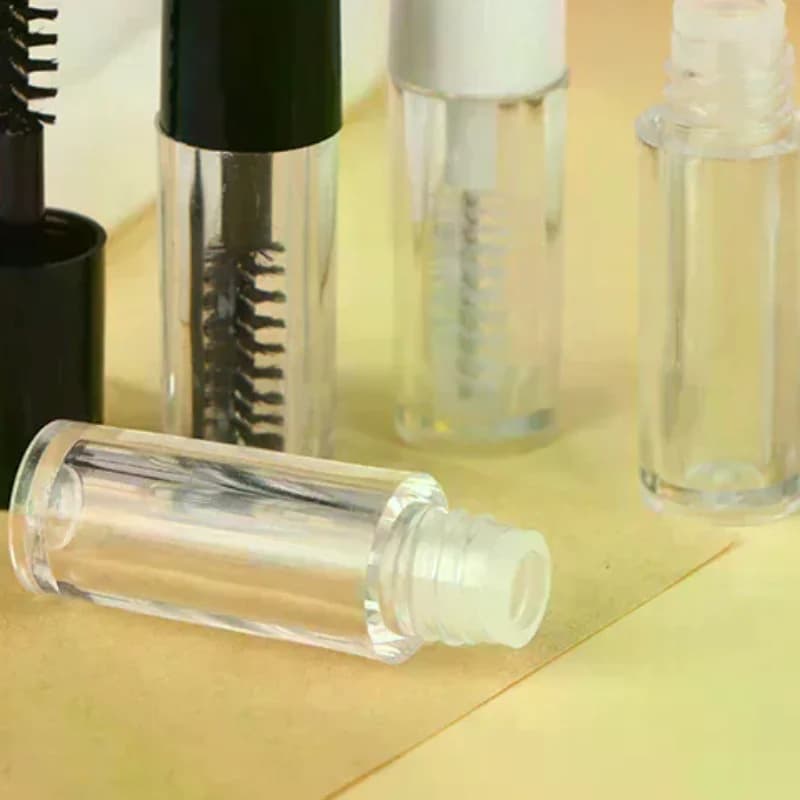 1.2ml 3PCS Empty Mascara Tube With Eyelash Cream For Growth Solution Container Reusable Bottle Packing Test FAI FROM YOU