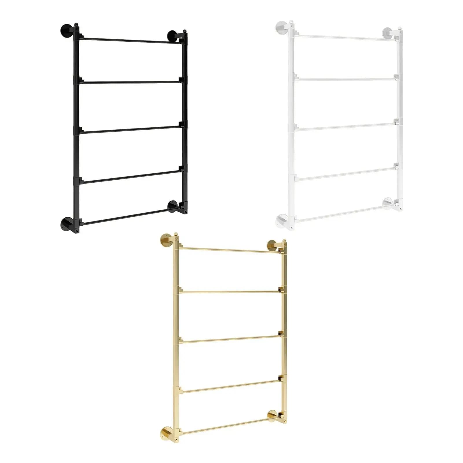 Organizer per nastri a parete, sciarpa, cintura, appendiabiti, barra sospesa, porta cravatte, porta asciugamani per cucito, sala artigianale, negozio di fiori