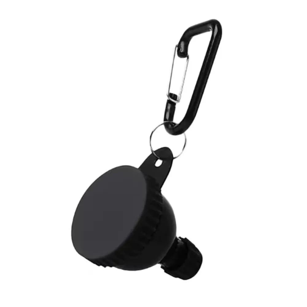 15g/50ml Protein Powder Bottle with Carabiner Leak Proof Protein Powder Container Reinforced Cap with Keychain Medicine Box