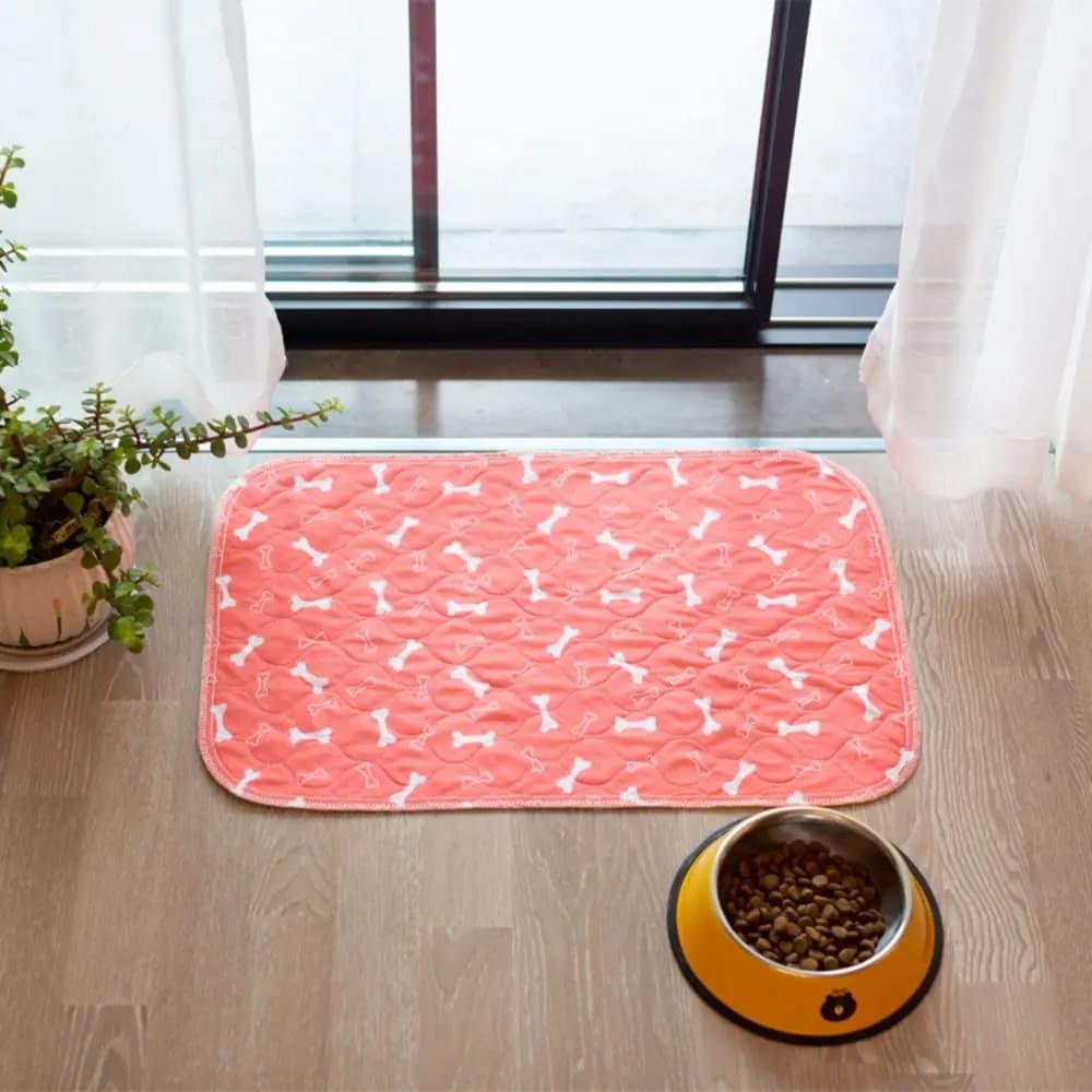 Tappetino per Animali Domestici Super Assorbente e Durevole, Riutilizzabile, Antiscivolo, con Feromoni, Impermeabile e Anti-Perdita, per Urina di Cani