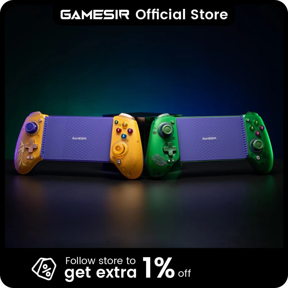 GameSir G8 Plus Wireless Gamepad Hall Effect Gaming Controller for Nintendo Switch 2, Android Phone, Tablets, iPhone, iPad, PC