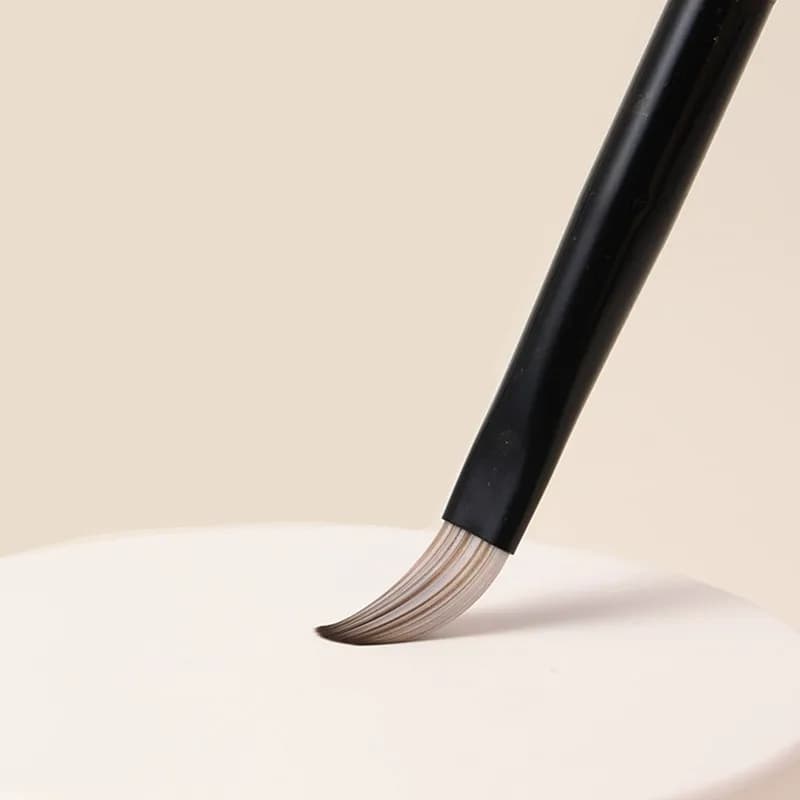 Pennello per Unghie con Manico in Legno Rotondo, 3 Stili, per Nail Art, Pittura, Gel UV, Sfumature di Colore, Penna per Disegno Acrilico