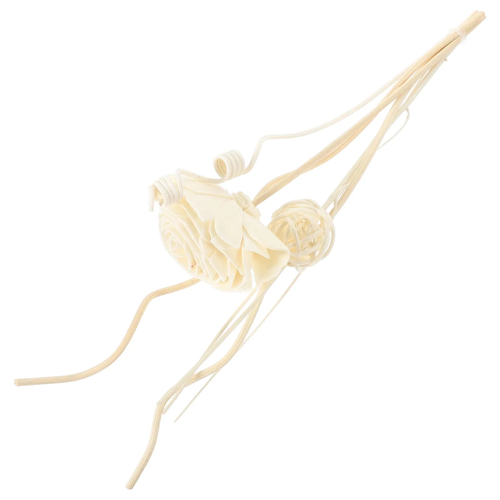 Set di Fiori Decorativi per Diffusore di Aromi con Design Botanico Essiccato per Profumare Ambienti, Soggiorno, Camera da Letto, Scrivania