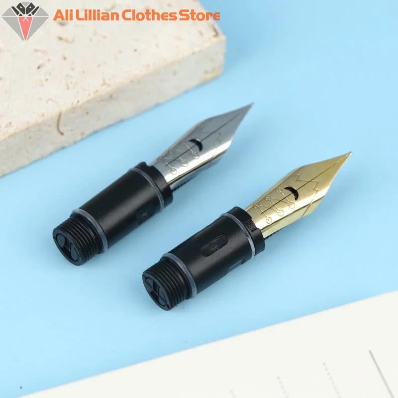 Hot Sale 1PCS For MAJOHN P136 P137 P138 P139 No.6 Solf Flex Nib Grip Section Fountain Pen Copperplate ES ER Round Body Point Nib