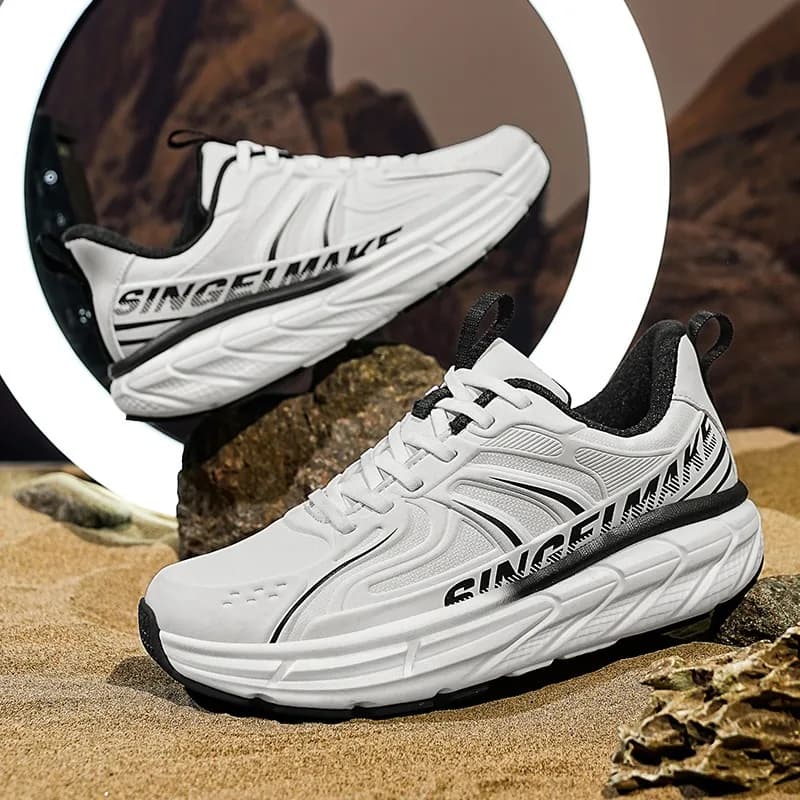 Trail Running Shoes Non-Slip Lightweight Sport Shoes Breathable Durable Hiking Male Athletic Anti-Slippery Men's Sneakers