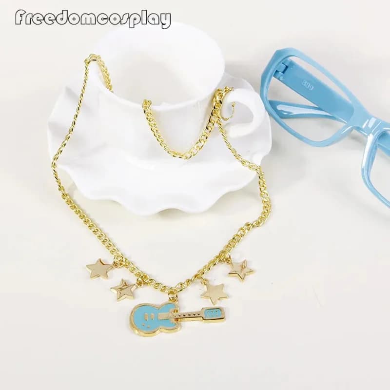 Super Sonic Cosplay Necklace with Glasses