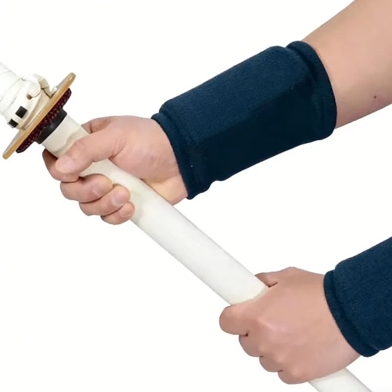 Protezione per Polso Stile Giapponese, Accessori Samurai, Parapolsi, Supporto per Kendo, Protezione per Tallone, Protezione per Caviglia Destra