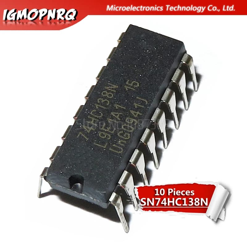 10 pz SN74HC138N DIP16 SN74HC138 74 hc138n 74 hc138 DIP IC integrato