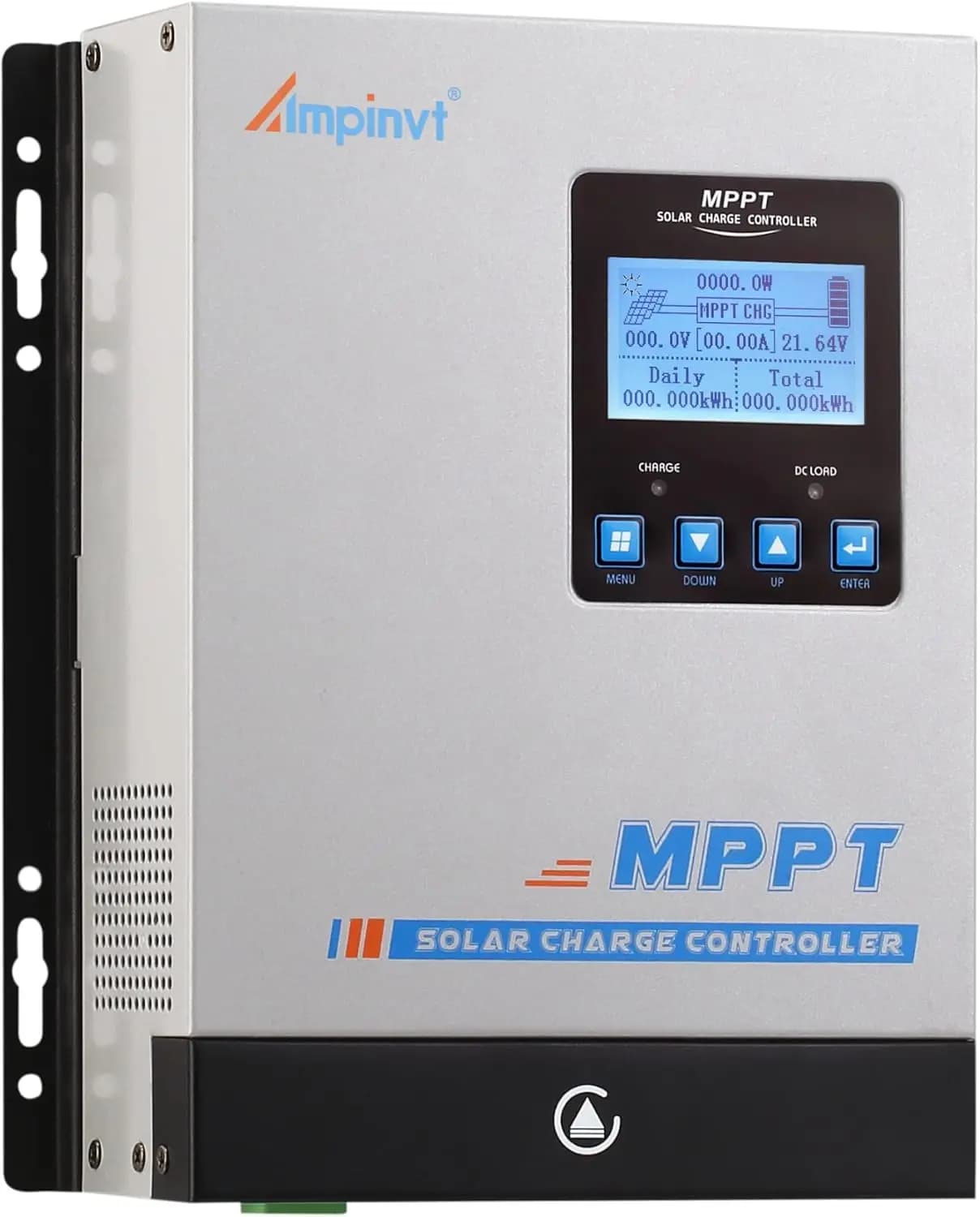 Regolatore di Carica Solare MPPT 60A 12V 24V 36V 48V per Sistemi a Batteria, Ingresso Massimo 150V per Pannelli Solari