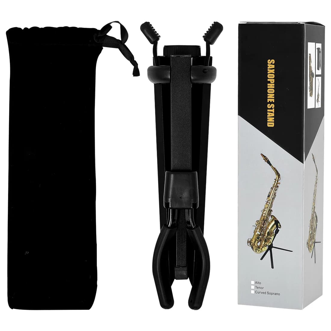 Alto Saxophone Bracket Ajustable Ripod Holder Stand Woodwind Protection Saxophone Holder Metal Saxophone Support Protection