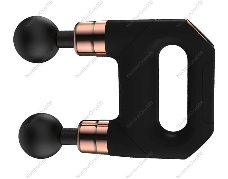 Double Head Massage Gun Muscle Massage Deep Fabric Percussion Equipment for Laptop Fitness