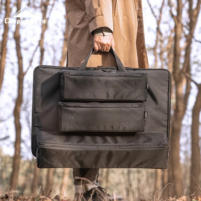 CAMPINGMOON Outdoor Camping Supplies Polyester Storage Bag IGT Tactical Combination Table Board Handbag