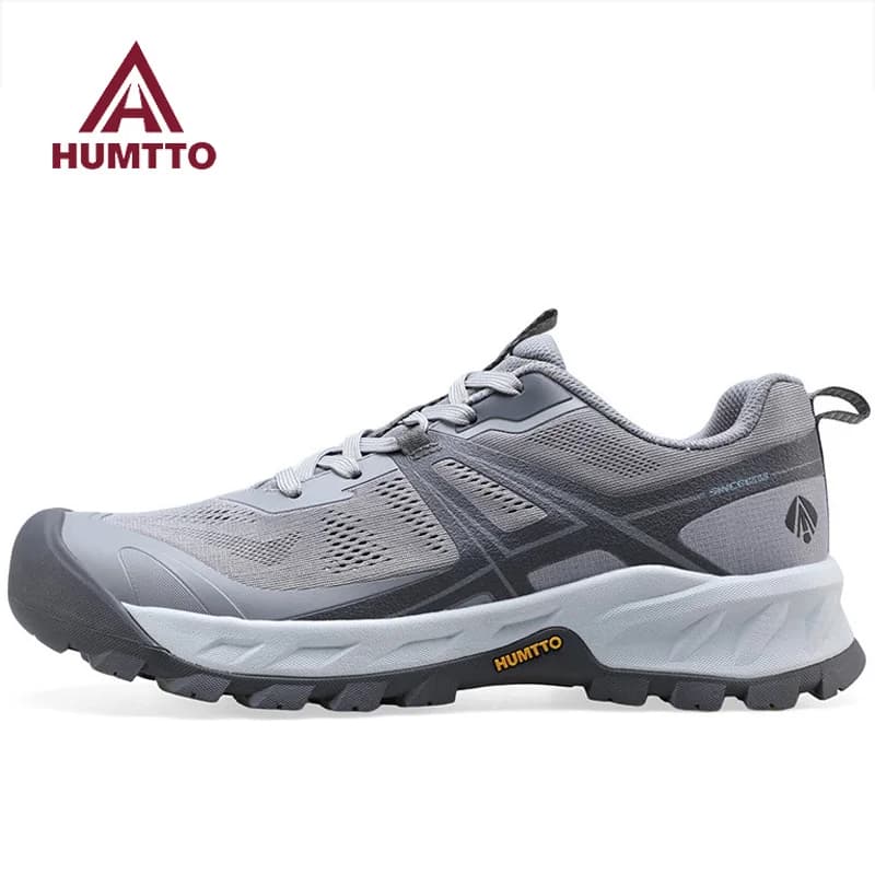 Scarpe da trekking HUMTTO da uomo, scarpe casual traspiranti da esterno, antiscivolo, da viaggio, da fuoristrada, da corsa, stivali da trekking alla caviglia