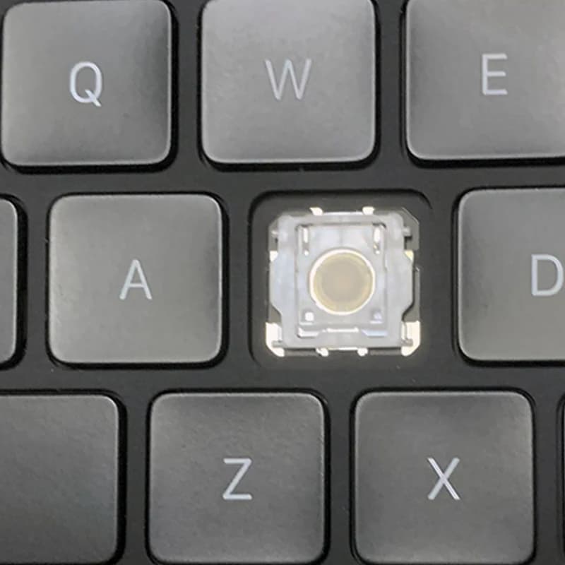 Tasti di ricambio, clip a forbice e cerniera per tastiera Apple iPad Pro 11 pollici Magic Keys, neri, layout inglese