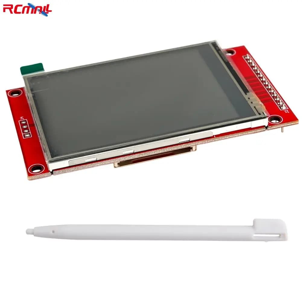 Display LCD TFT SPI da 2,8" Modulo touch screen resistivo ILI9341 320x240 5V con slot per scheda per Arduino 2560 ESP32