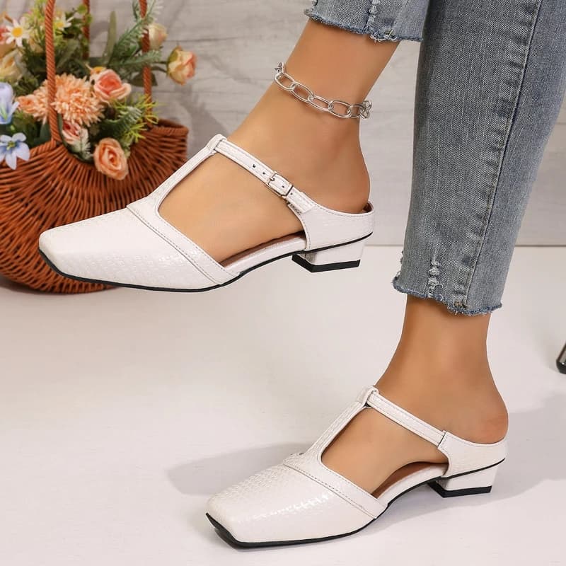 Nuove Ciabatte Donna con Tacco Medio 2026 - Tendenza Estiva Moda Chunky Pumps e Ciabatte Donna