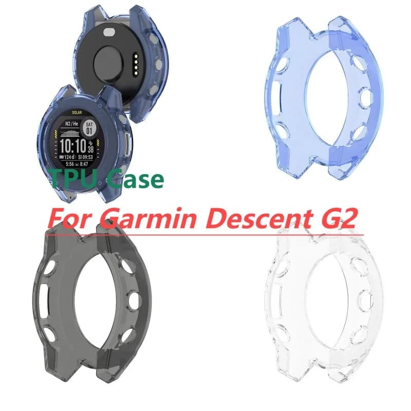 Custodia protettiva in TPU per Garmin Descent G2 Smart Watch cinturino in silicone morbido protezione paraurti accessori Shell DescentG2 g 2
