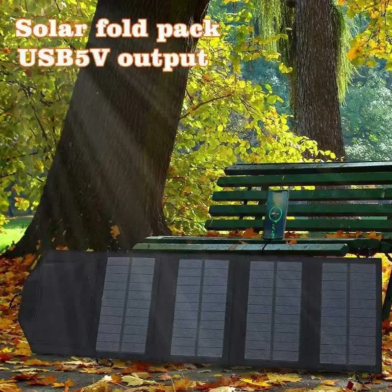 Caricatore solare militare da 500 W - IP68 impermeabile e antipolvere (MIL-STD-810G) per uso tattico