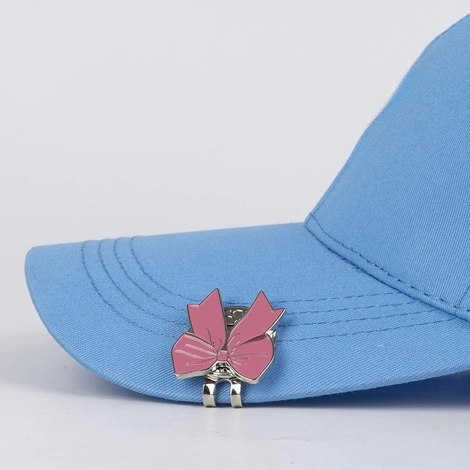 Clip Magnetica per Cappello da Golf, Regalo per Golfisti, Accessorio Professionale ed Elegante per Allenamento, Porta Pallina da Golf