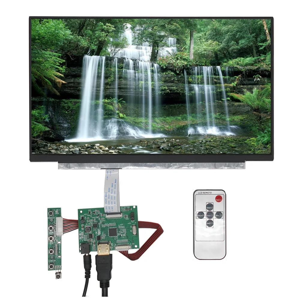 Monitor LCD con schermo IPS da 13,3 pollici con scheda di controllo del driver Compatibile con HDMI per schermo secondario del PC Orange Raspberry Pi